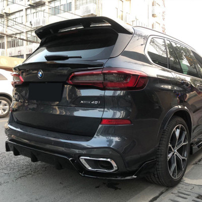 Спойлер на BMW X5 G05 2018-2022 Paradigm Черный глянец