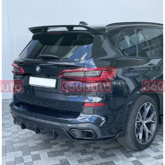 Спойлер на BMW X5 G05 2018-2022 Paradigm Чорний глянець