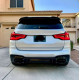 Спойлер на BMW X3 G01 2018-2022 стиль X3M Черный глянец
