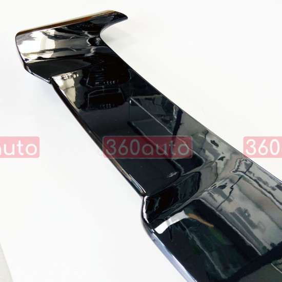 Спойлер на BMW X5 E70 2008-2013 стиль Paradigma Черный глянец