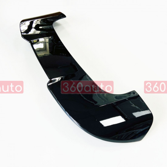 Спойлер на BMW X5 E70 2008-2013 стиль Paradigma Черный глянец