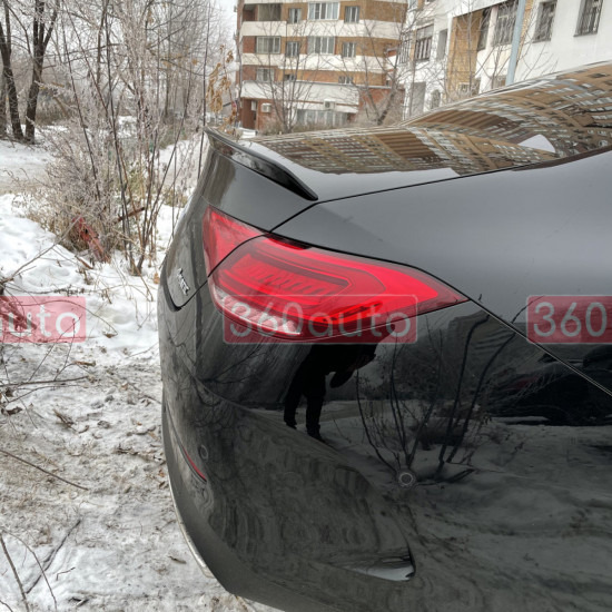 Спойлер на Mercedes-Benz CLS-class C257 2018- AMG 53 style черный глянец