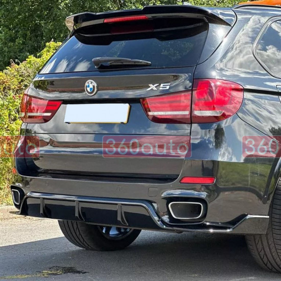 Спойлер на BMW X5 F15 2013- Paradigma черный глянец