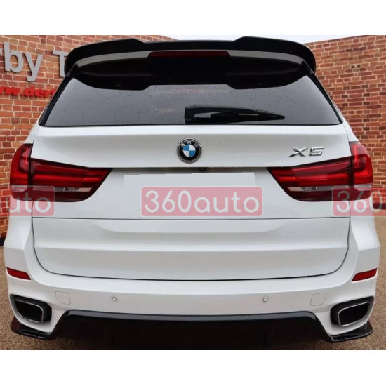 Спойлер на BMW X5 F15 2013- Paradigma черный глянец
