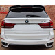 Спойлер на BMW X5 F15 2013- Paradigma черный глянец