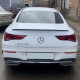 Спойлер на Mercedes-Benz CLA-class C118 2019- Sedan AMG 35 style черный глянец
