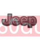 Автологотип эмблема надпись Jeep Cherokee 2014-2018 черный мат на крышку багажника