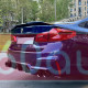 Спойлер на BMW 5 Series G30 2017-2024 M5 CS Style черный глянец