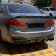 Спойлер на BMW 5 Series G30 2017-2024 M5 CS Style черный глянец