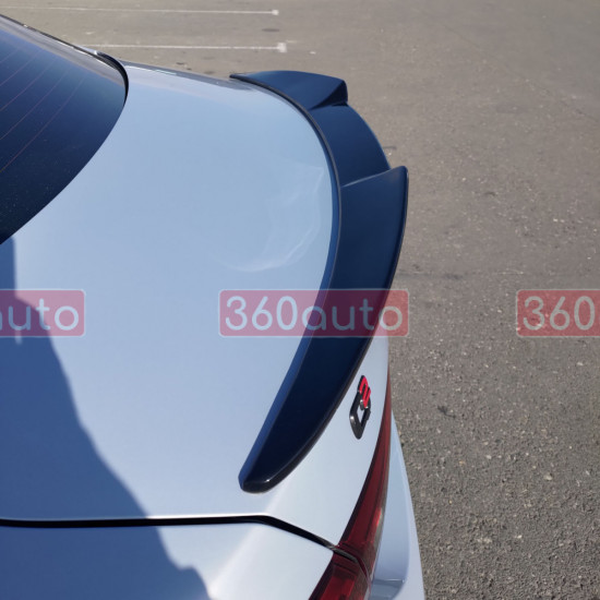 Спойлер на Alfa Romeo Giulia 2016-2022 черный глянец