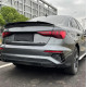Спойлер на Audi A3 2020- (8Y) Sedan M4 style черный глянец