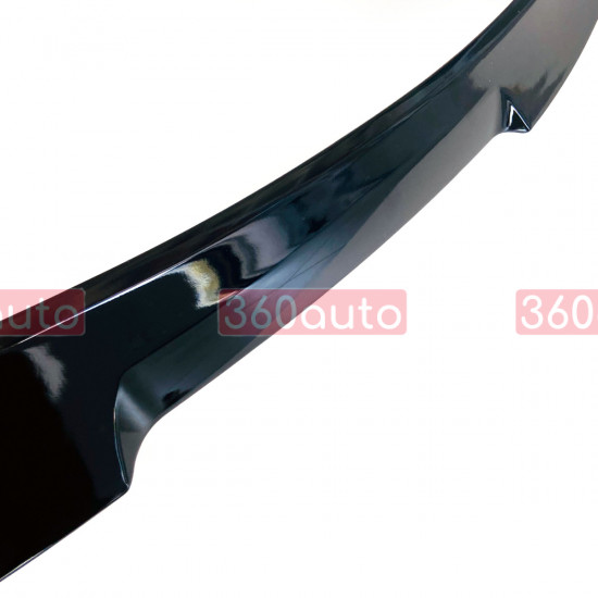 Спойлер на BMW 5 Series E60 2004-2010 стиль M4 черный глянец