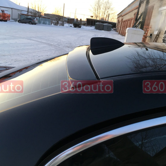 Спойлер бленда заднего окна на BMW 5 Series E60 2004-2010 черный глянец