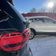 Спойлер на BMW X7 G07 2018- нижний черный глянец