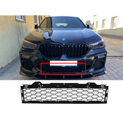 Решетки в бампер на BMW X6 G06 2019-2022 года