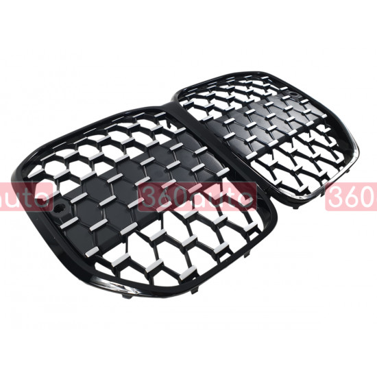 Ноздры ( ) на BMW 4 Series G22, G23 2020-2024 Diamond Silver