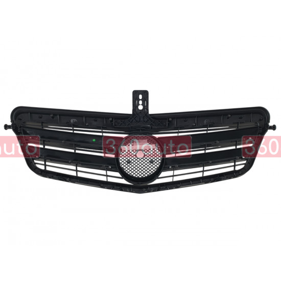 Решітка радіатора на Mercedes E-Class W212 2009-2013 CL Matte Black