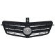 Решітка радіатора на Mercedes E-Class W212 2009-2013 CL Matte Black