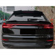 Спойлер на Audi Q8 2018- нижний черный глянец