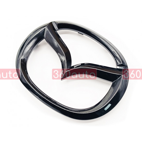 Эмблема на крышку багажника Mazda 6 2012-2017 черный глянец GHK151730