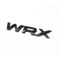 Автологотип шильдик эмблема надпись Subaru WRX black edition черный глянец