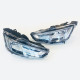 Передние фары на Audi A4 B9 2015-2019 LED Европа комплектные