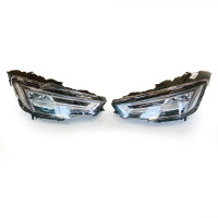 Передние фары на Audi A4 B9 2015-2019 LED Европа комплектные