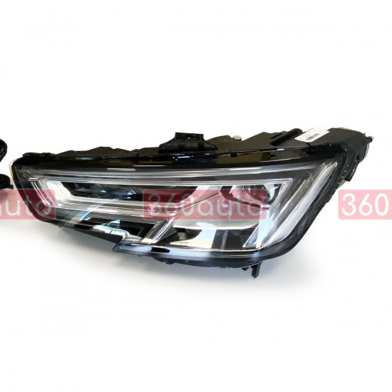 Передние фары на Audi A4 B9 2015-2019 LED Европа комплектные