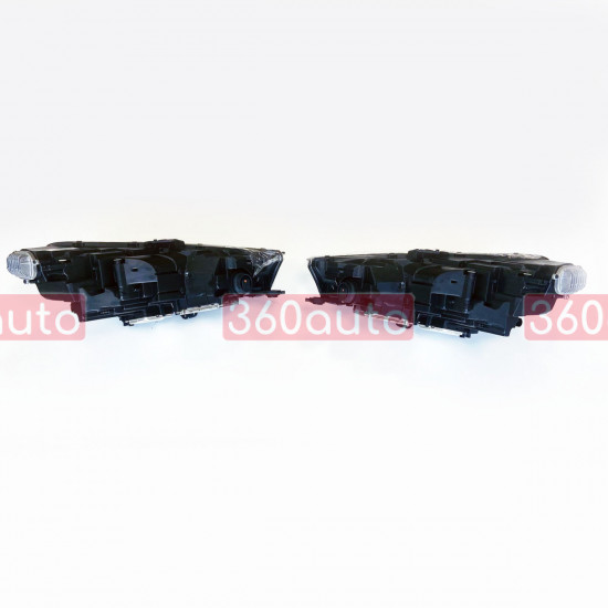 Передние фары на Audi A4 B9 2015-2019 LED Европа комплектные
