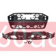 Решетка радиатора на Audi A6 C8 2023- в стиле S6 Full Black под дистроник