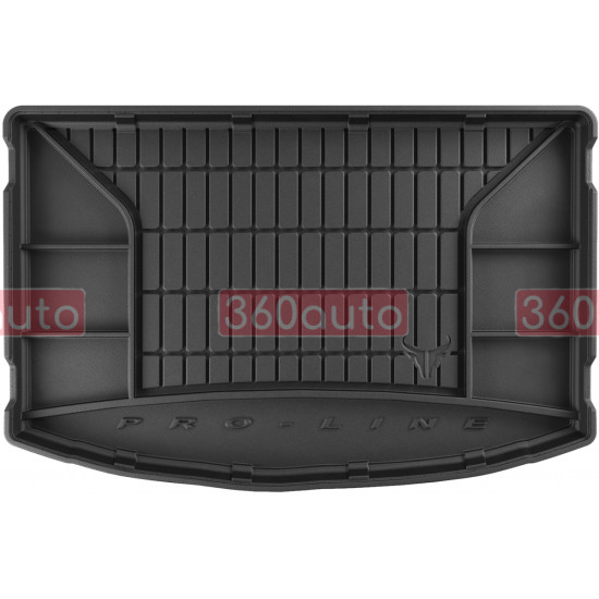 Коврик в багажник для Kia Rio 2017- Hatchback Frogum ProLine 3D TM400856