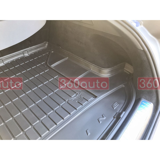 Килимок у багажник для Mercedes GLC-class C253 2016- Coupe Frogum ProLine 3D TM548454