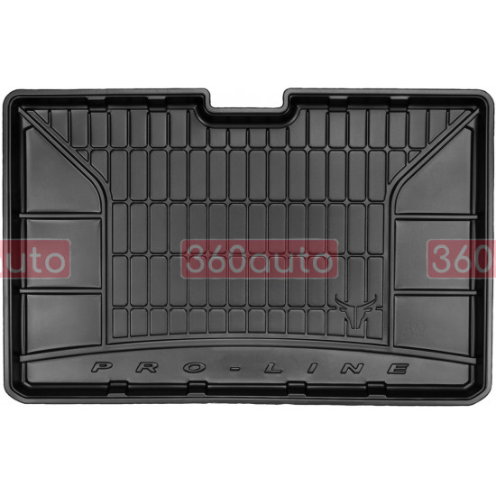 Килимок у багажник для Renault Captur 2013-2019 нижня полка Frogum ProLine 3D TM548980