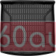 Коврик в багажник для Skoda Kodiaq 2016- 5 мест Frogum ProLine 3D TM401211