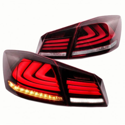Альтернативна оптика задня на Honda Accord 2012- тюнінг стиль для Lexus LED червона VLAND