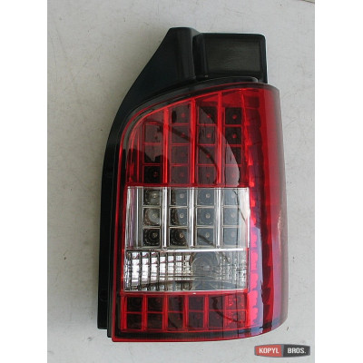 Альтернативна оптика задня на Volkswagen Transporter T5 2003- тюнінг LED червона JunYan