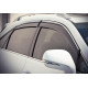 Дефлектори вікон для Lexus RX 2009-2015 з хром молдингом WELLvisors 3-847LX007
