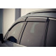 Дефлектори вікон для Volkswagen Touareg 2010-2017 з хром молдингом WELLvisors 3-847VW004