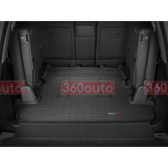 Коврик в багажник для Toyota Land Cruiser 200, Lexus LX 570 2007- 7 мест черный WeatherTech 40356