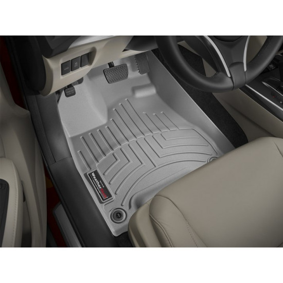 3D килимки для Acura MDX 2014- сірі передні WeatherTech 465761