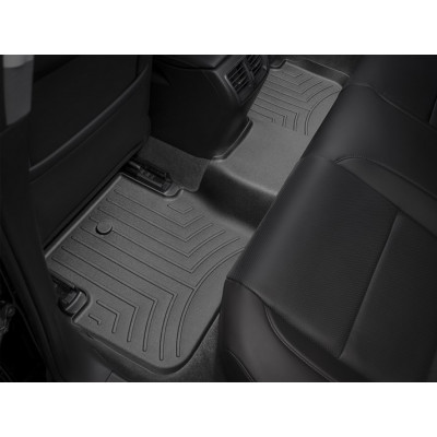 3D коврики для Acura TLX 2015- AWD черные задние WeatherTech 447692