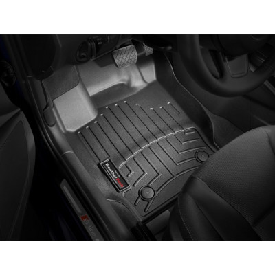 3D килимки для Audi A1 2010-2018 чорні передні WeatherTech 444351