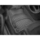 3D коврики для Audi A4 B9, A5 2016- черные передние WeatherTech 449371