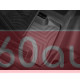 3D килимки для Audi A5 2007- чорні задні WeatherTech 442123