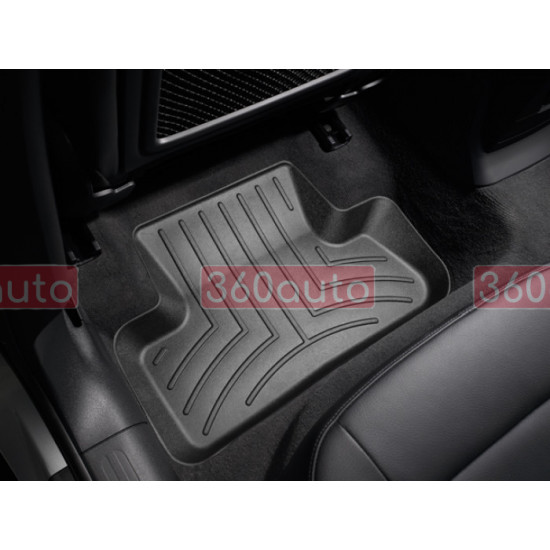 3D коврики для Audi Q5 2008-2016 черные задние WeatherTech 442302