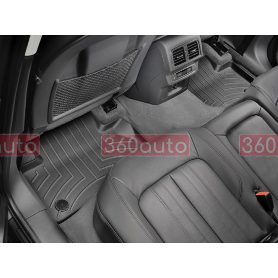 3D килимки для Audi Q5 2017- чорні задні WeatherTech 4411462