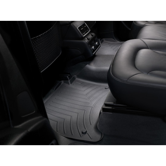 3D килимки для Audi Q7 2006-2014 чорні задні WeatherTech 441512