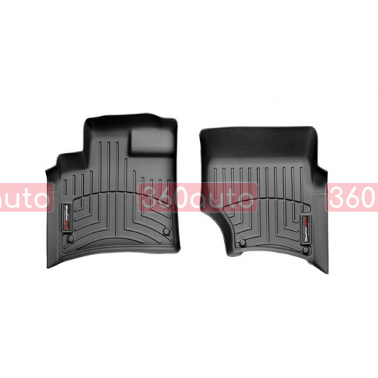 3D килимки для Audi Q7 2006-2014 чорні передні WeatherTech 441511