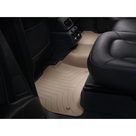 3D килимки для Audi Q7 2006-2014 бежеві задні WeatherTech 451512