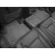 3D коврики для Audi Q7, Q8 2016- черные задние WeatherTech 448872